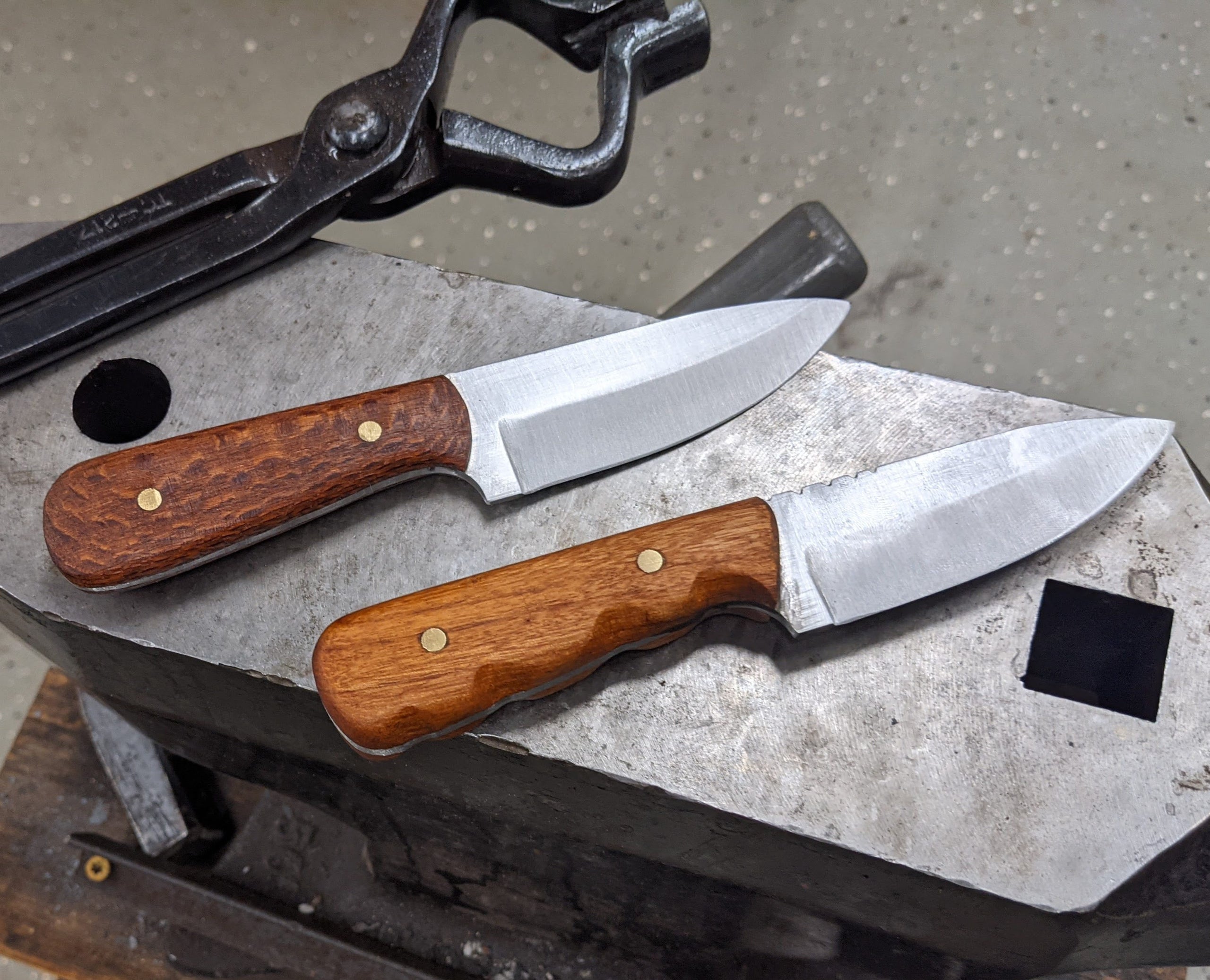 Blacksmith Knife Making Kit Plus Online Class DIY Knife Kit Supplies Metal  for Knife Making Steel Material Blacksmith Knife Tools 